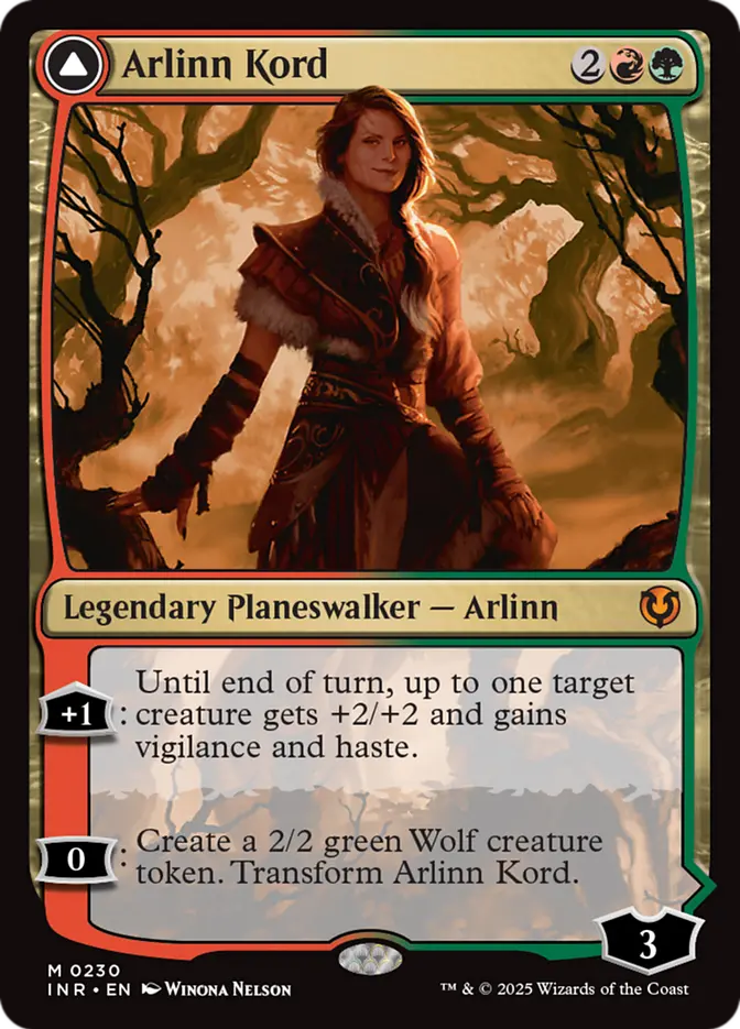 Arlinn Kord / Arlinn, Embraced by the Moon - Red/Green