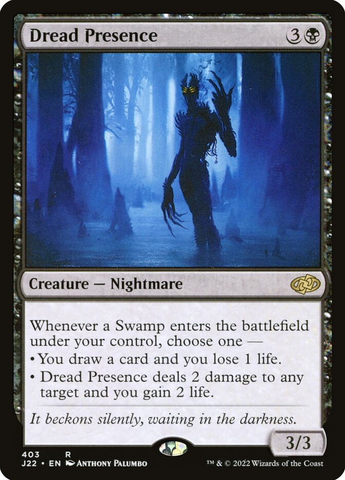 Dread Presence - Creature - Nightmare - Black