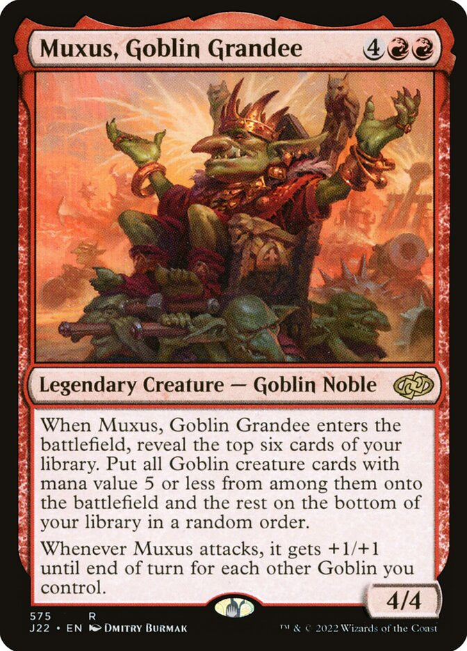 Muxus, Goblin Grandee - Red