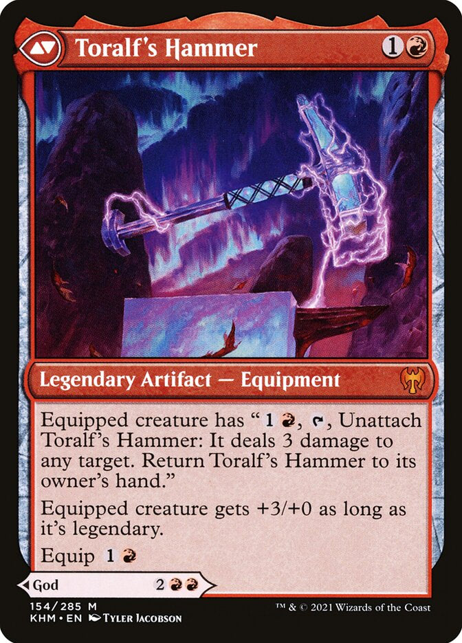 Toralf, God of Fury / Toralf's Hammer - Red