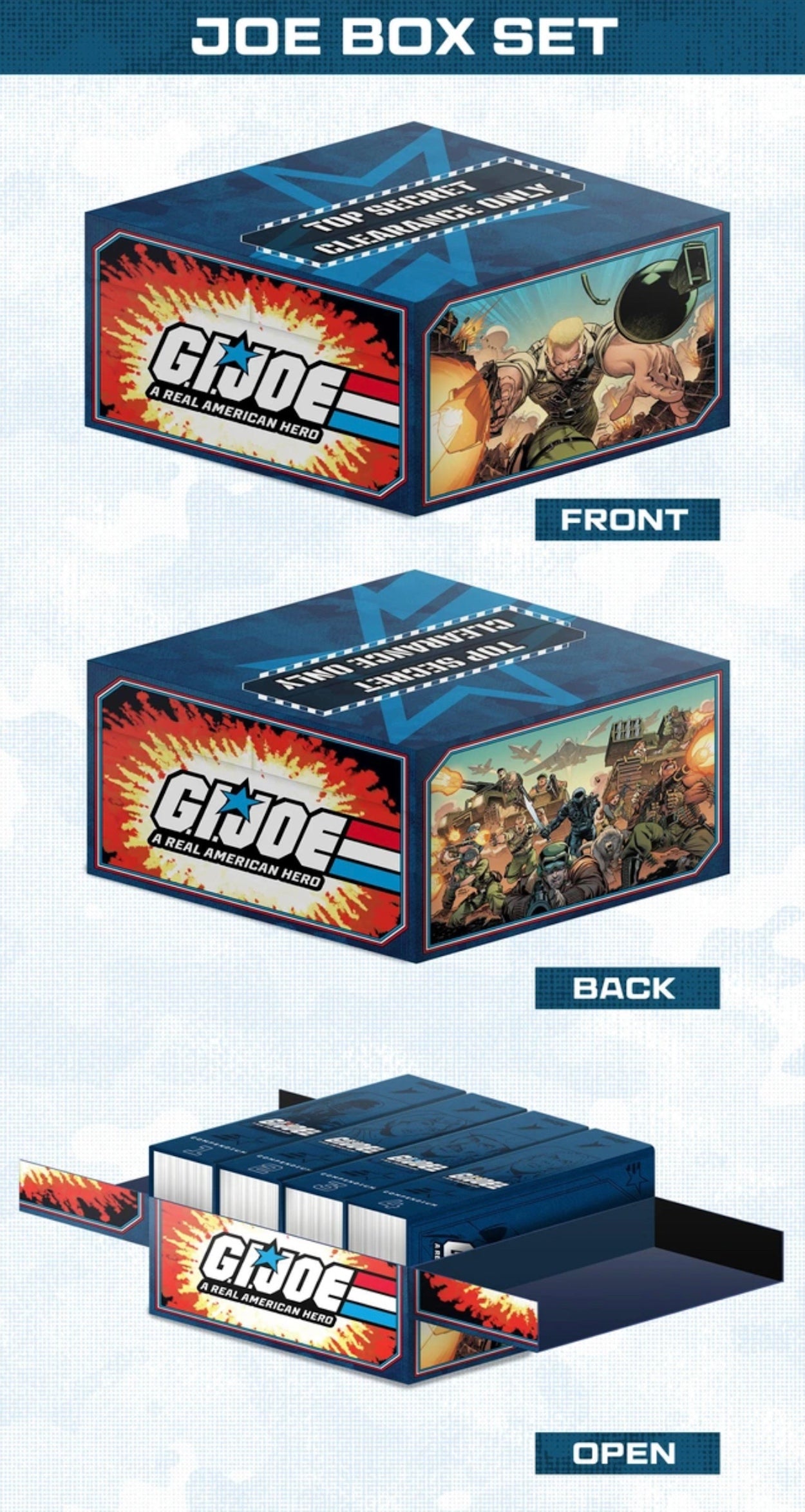 G.I. Joe: A Real American Hero Compendiums 1-4 Kickstarter Exclusive Box Set - Snake Eyes