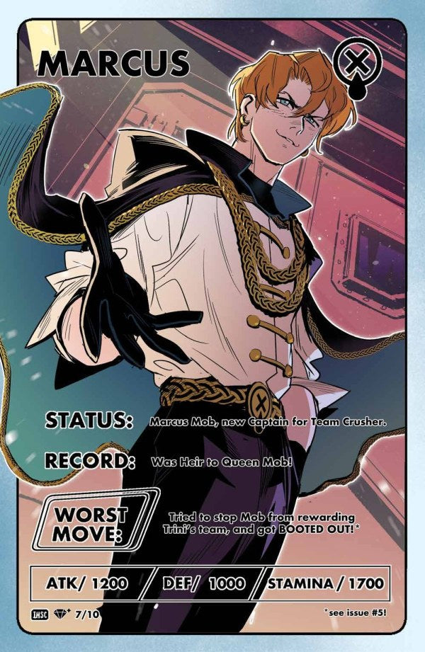 I Heart Skull-Crusher #6 Cover D Foc Reveal Trading Card Variant