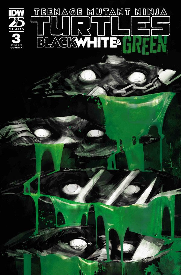 Teenage Mutant Ninja Turtles Black, White, & Green (2024) 1-4