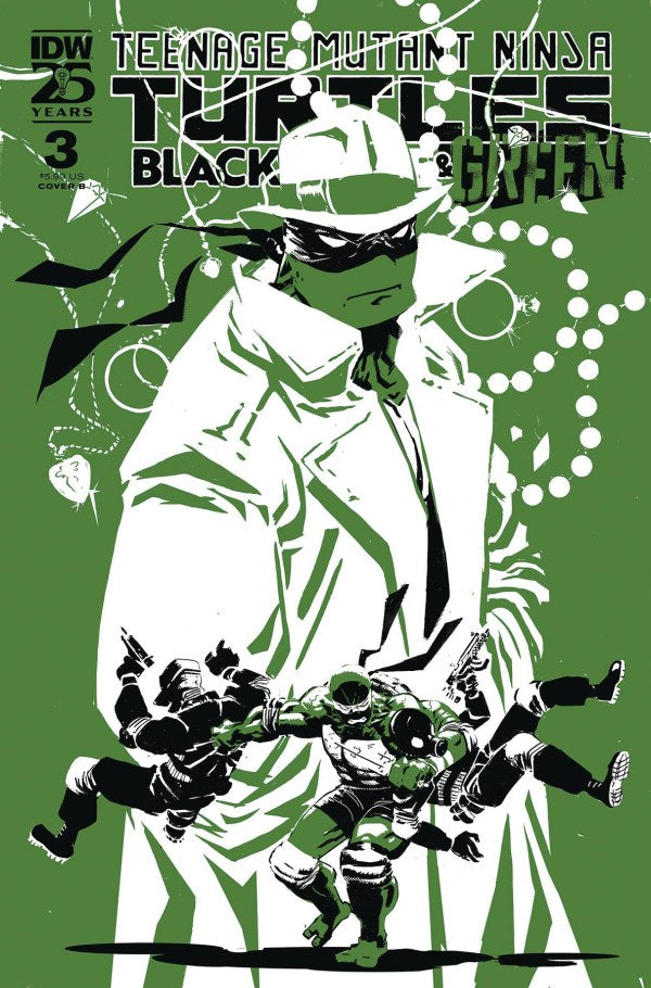 Teenage Mutant Ninja Turtles Black, White, & Green (2024) 1-4