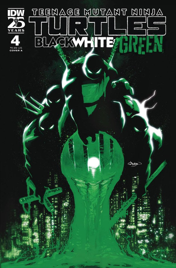 Teenage Mutant Ninja Turtles Black, White, & Green (2024) 1-4