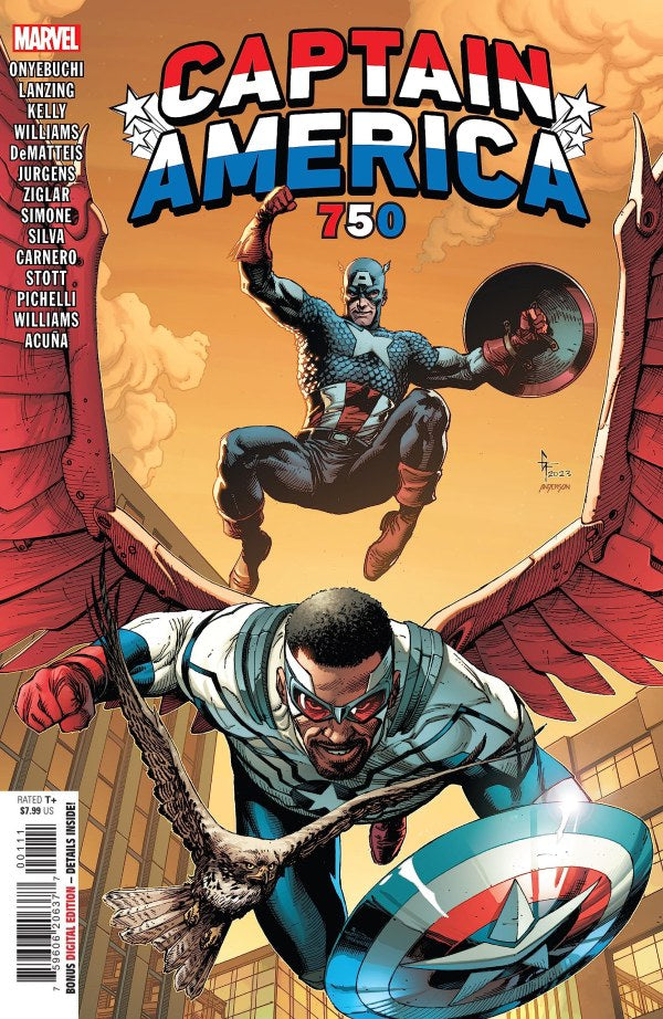 Captain America (2023) 1, 1-16/750-766