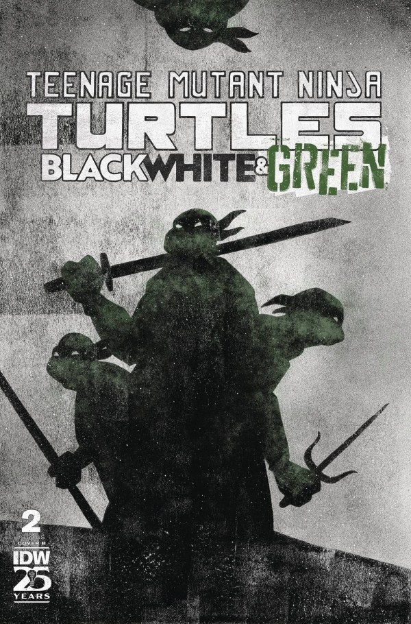 Teenage Mutant Ninja Turtles Black, White, & Green (2024) 1-4
