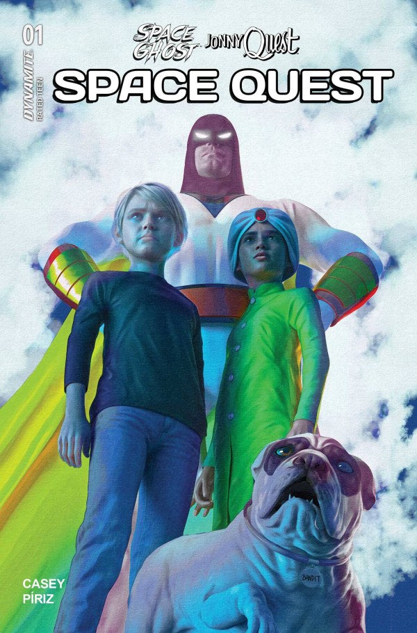 Space Ghost Jonny Quest Space Quest #1 Cover V Spears Foil