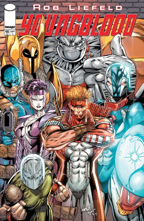 Youngblood #4 (2025) Cover F Legacy Edition Variant