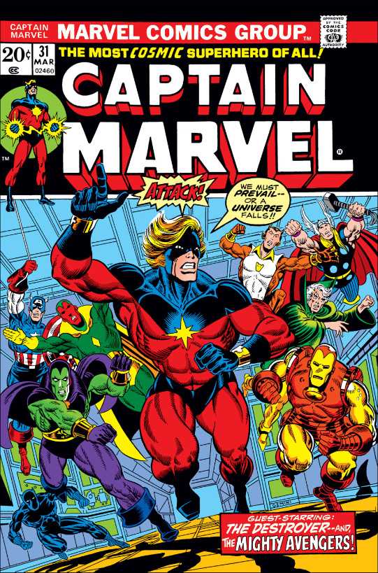 Captain Marvel (1968) 1-62