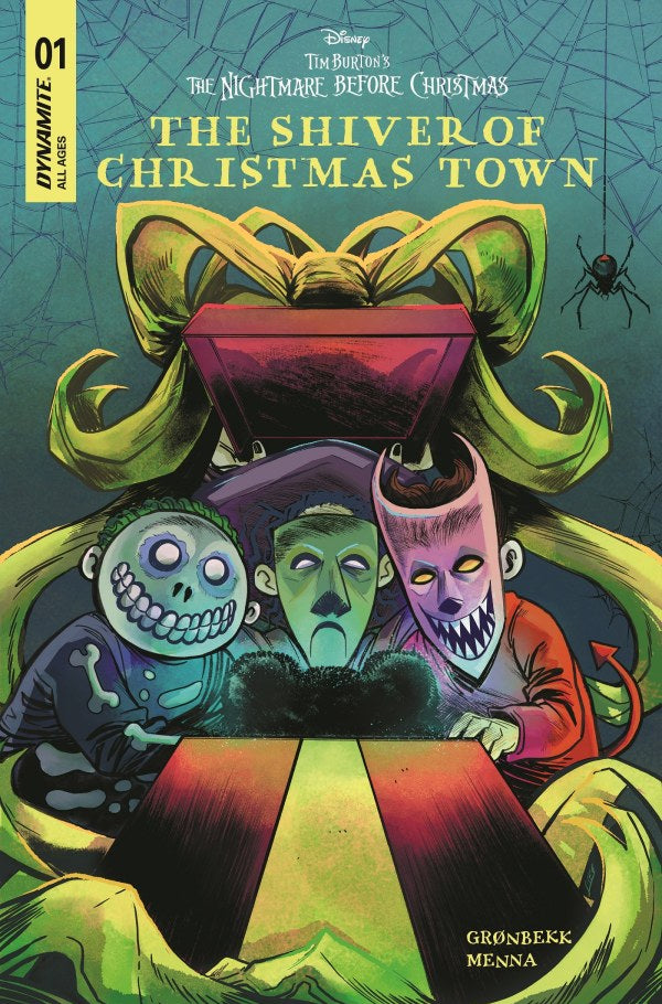 Tim Burtons The Nightmare Before Christmas The Shiver Of Christmas Town #1 Cover B Soo Lee Variant