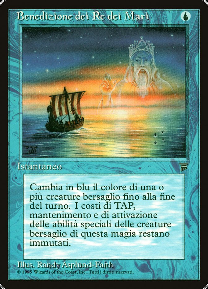 Sea Kings' Blessing - Blue