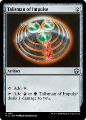Talisman of Impulse - Artifact