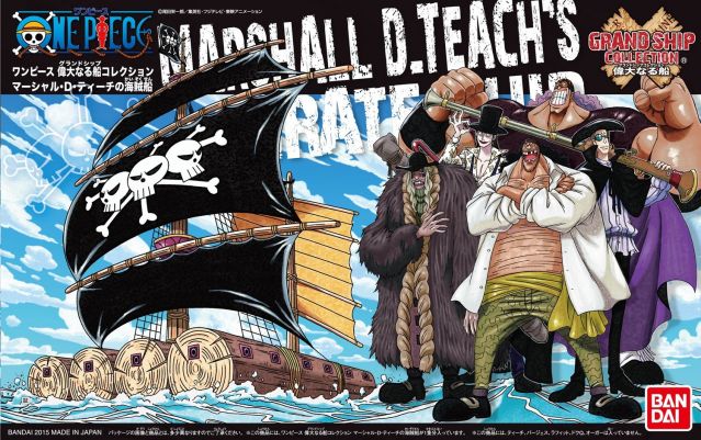 Marshall D. Teach's Pirate Ship - One Piece Grand Ship Collection