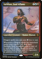Sarkhan, Soul Aflame - Blue/Red