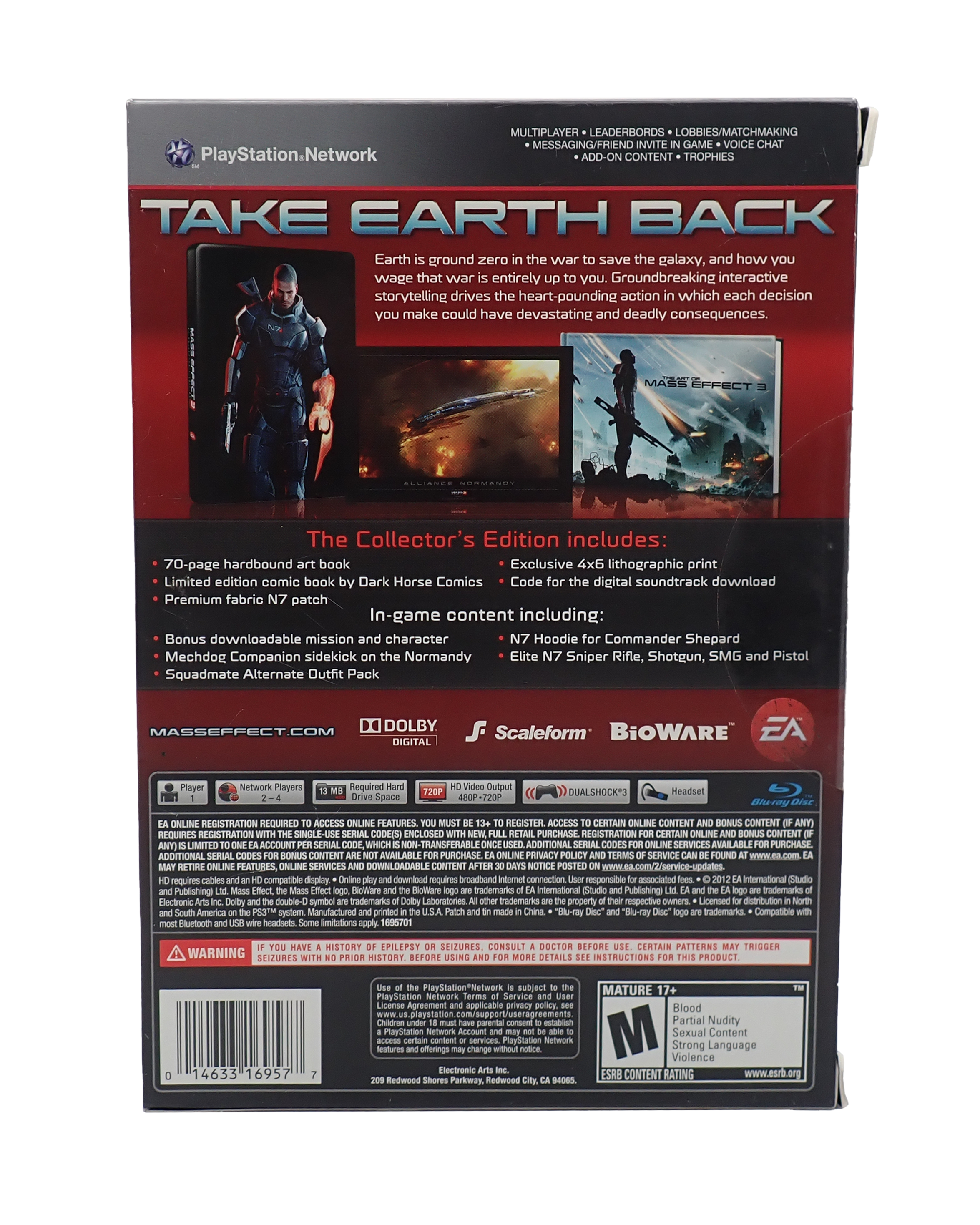 Mass Effect 3 (N7 Collector's Edition) - PS3