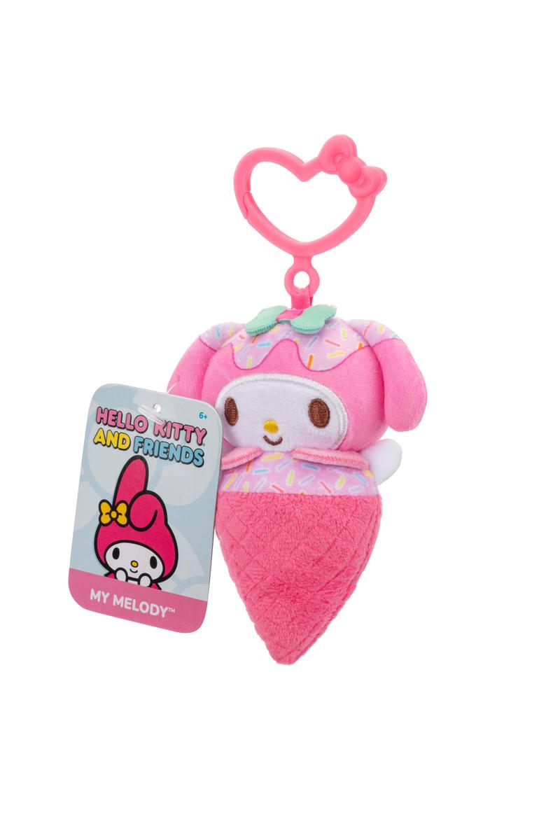 Hello Kitty and Friends 4 Inch Clip-On Plush - My Melody