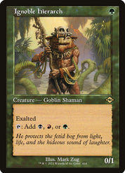 Ignoble Hierarch - Green