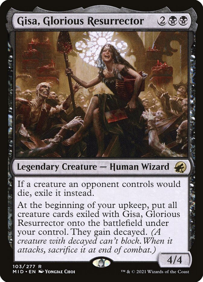 Gisa, Glorious Resurrector - Black