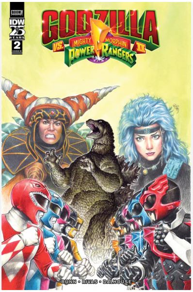 Godzilla vs. The Mighty Morphin Power Rangers II #2 Variant Ri (10) (Su)