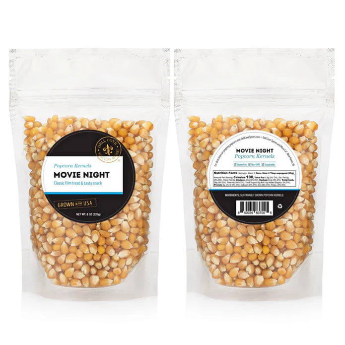 Movie Night Popcorn Kernels - Yellow Butterfly Popcorn