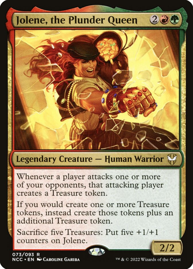 Jolene, the Plunder Queen - Red/Green