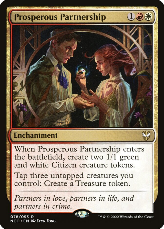 Prosperous Partnership - Red / White