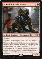 Komainu Battle Armor - Red