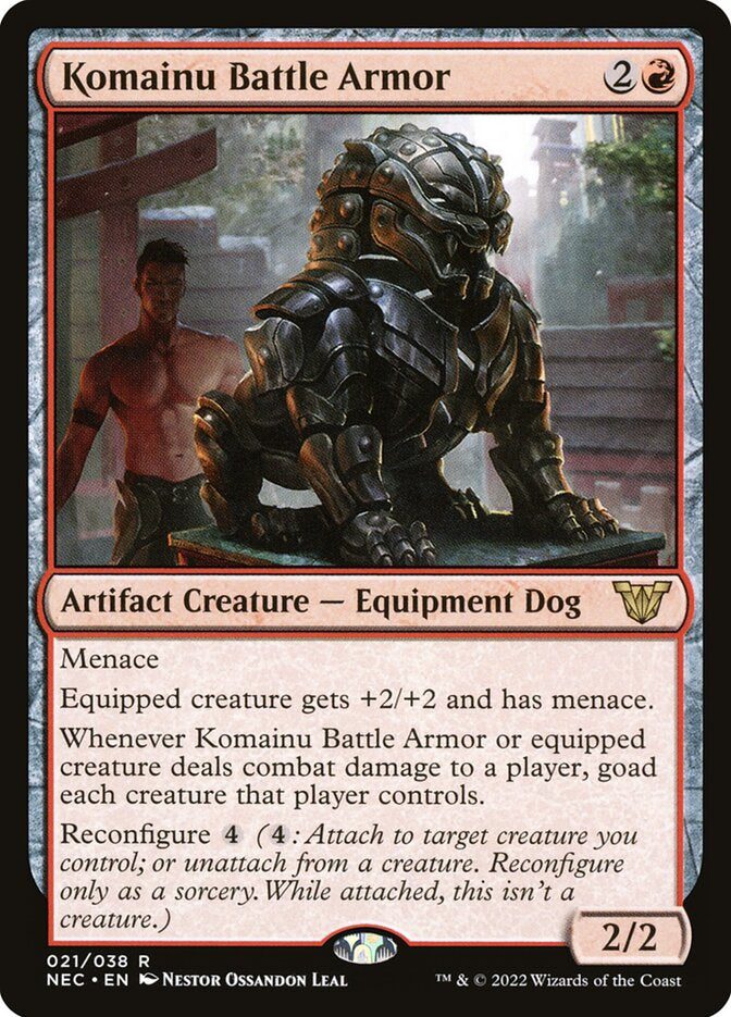 Komainu Battle Armor - Red