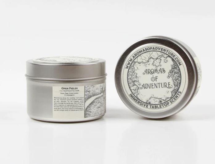 Aromas of Adventure - Open Fields - 4 oz Candle