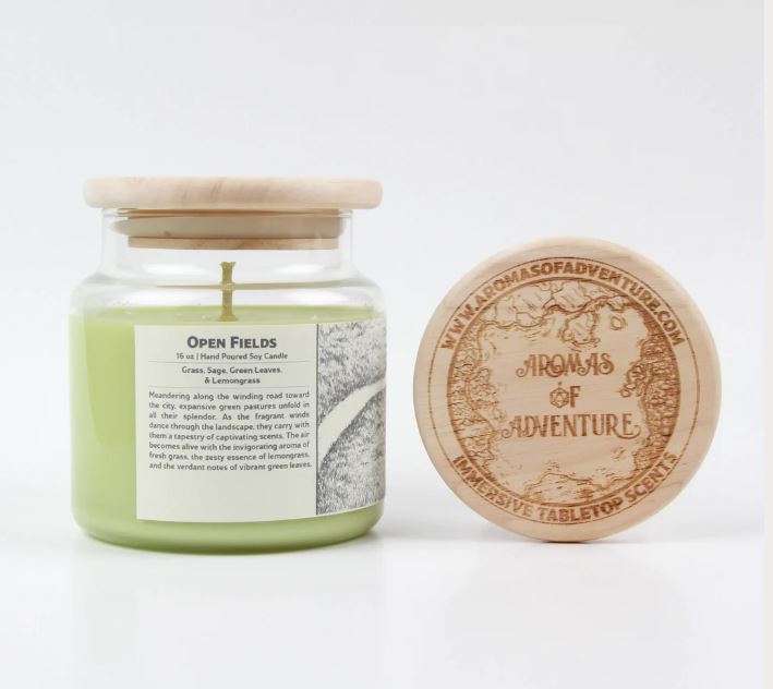 Aromas of Adventure - Open Fields - 16 oz Candle
