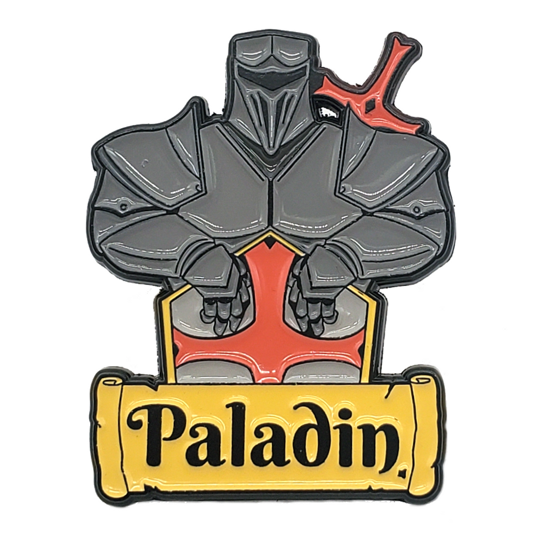 Old School Collectible Pins - Paladin