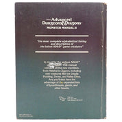 Monster Manual II - AD&D [Pre-Owned]