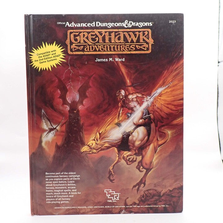 Greyhawk Adventures - AD&D [Pre-Owned]