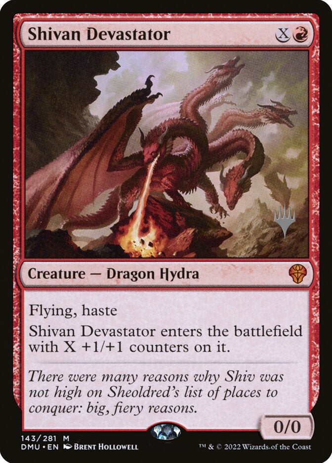 Shivan Devastator - Red