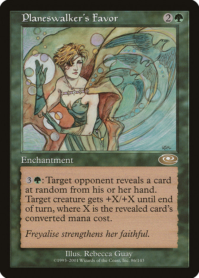 Planeswalker's Favor - Green