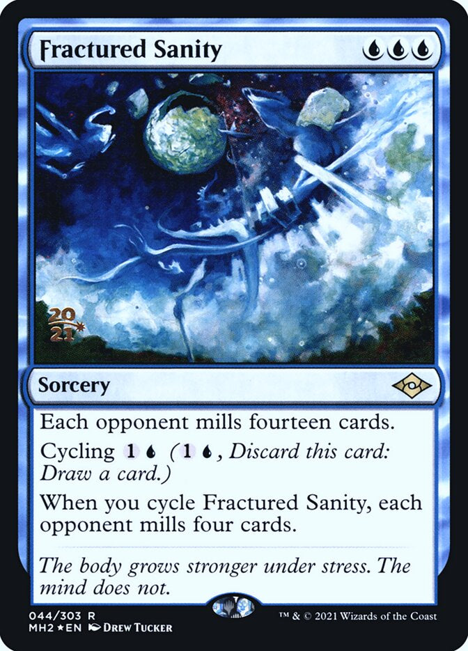 Fractured Sanity - Blue