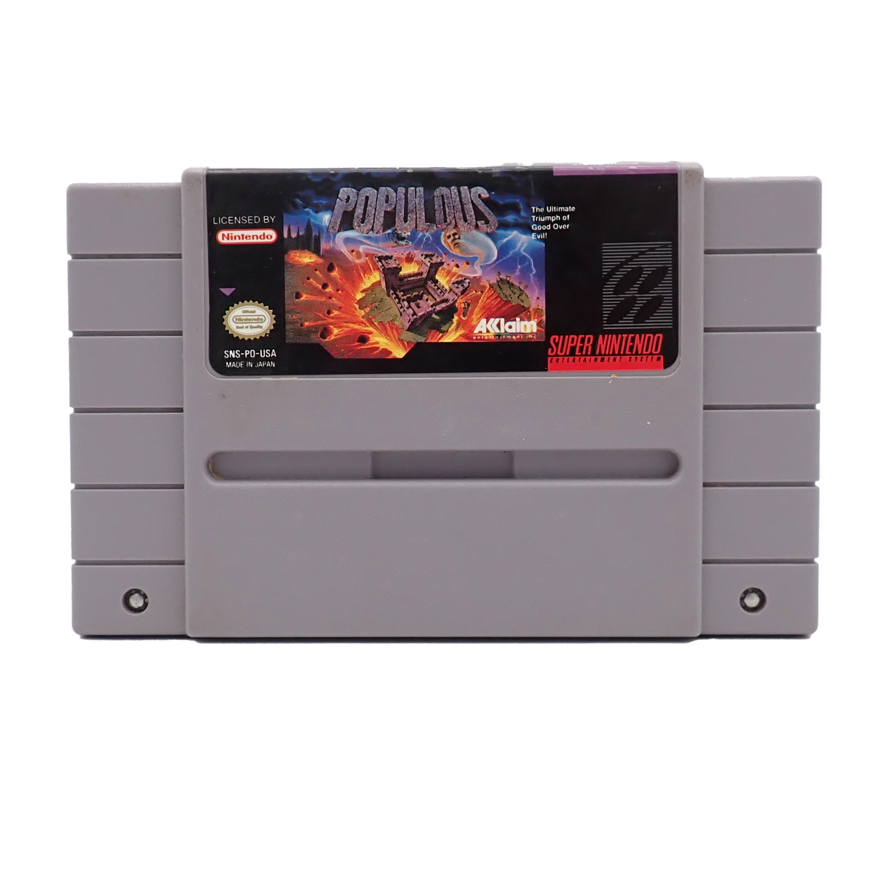 Populous [Loose] - SNES