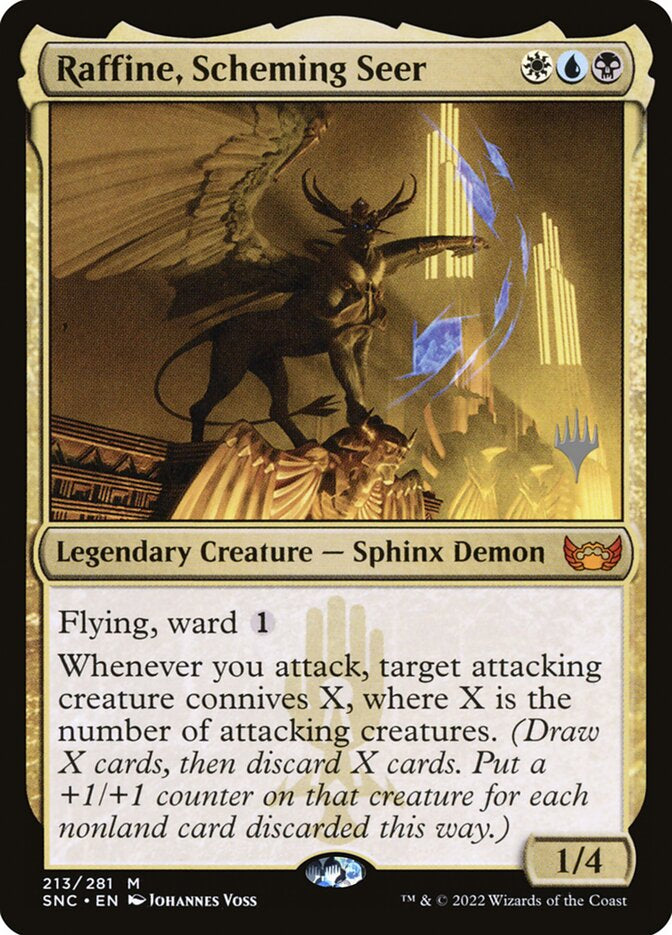 Raffine, Scheming Seer - White/Blue/Black