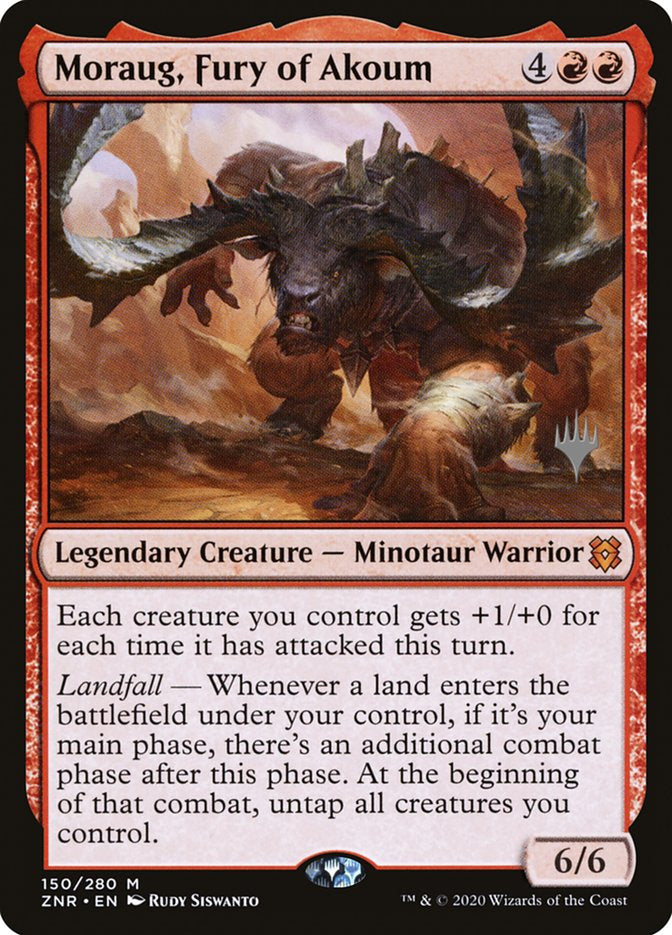 Moraug, Fury of Akoum - Red