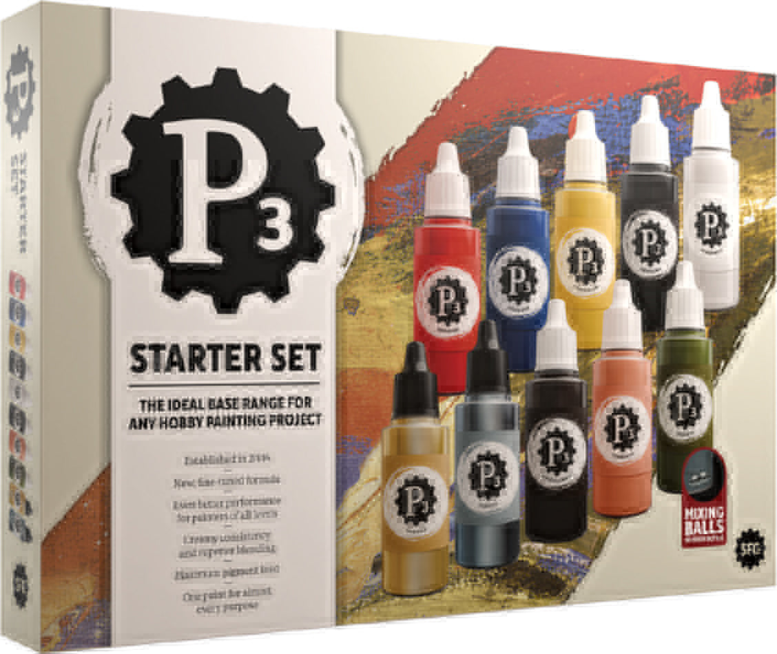 P3 Paint: Starter Set