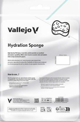 Vallejo: Wet Palette Reusable Hydration Sponges