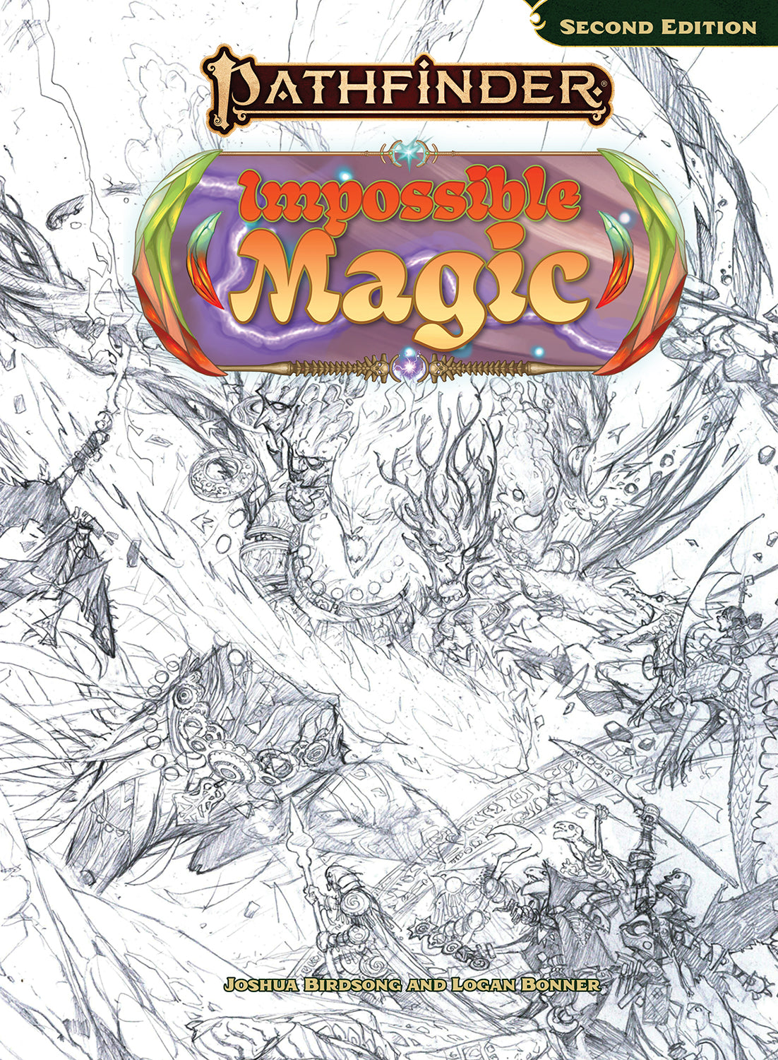 Pathfinder Impossible Magic Sketch Cover Edition