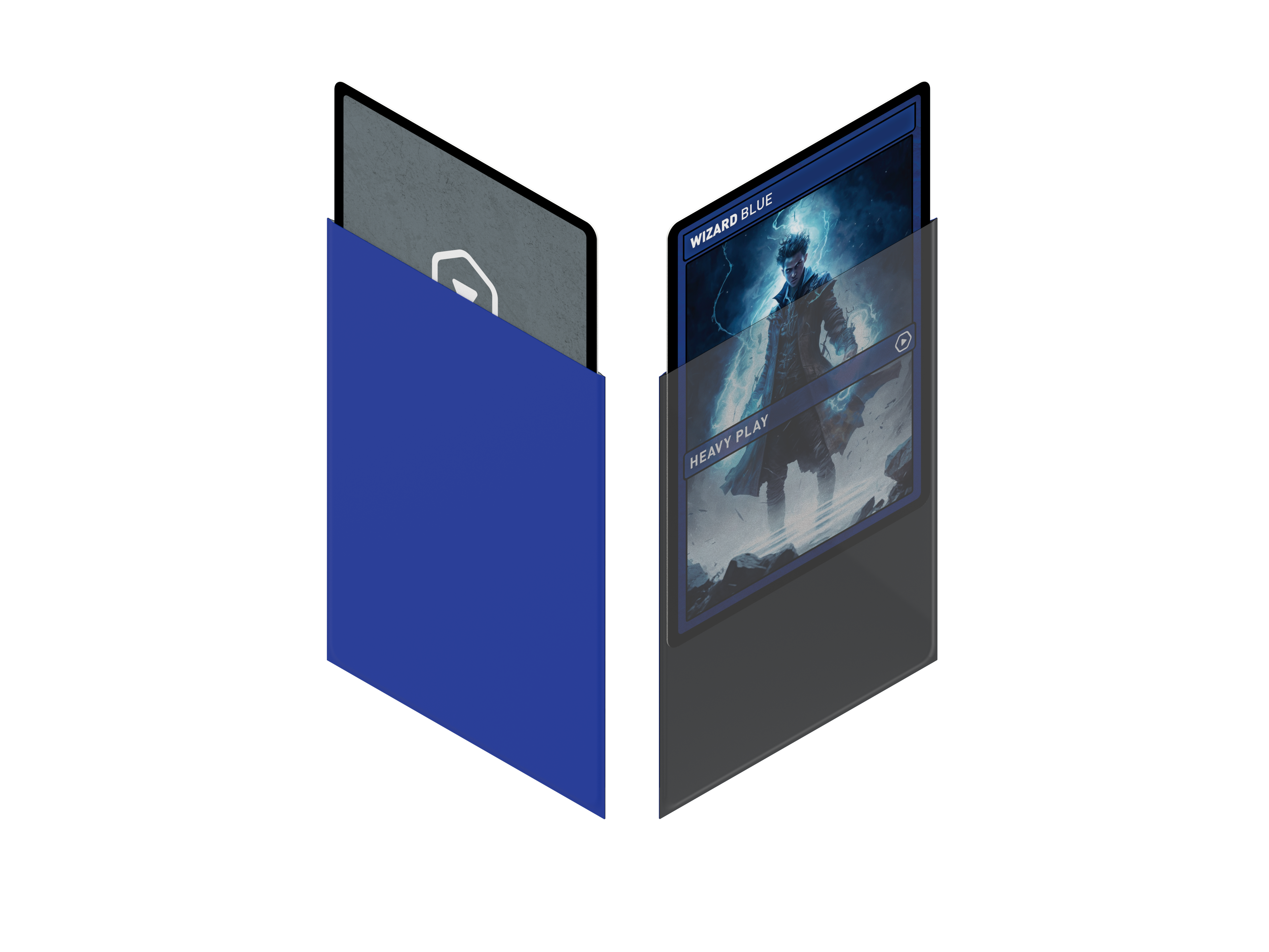 SPIKE SLEEVES: WIZARD BLUE (100/40)