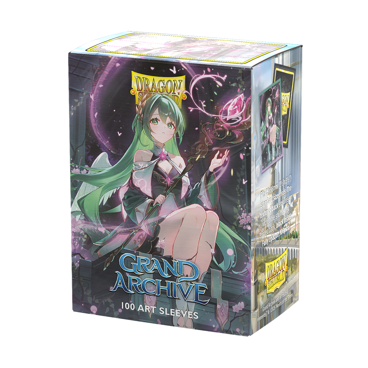 Dragon Shield Sleeves: Standard Matte Dual Art Grand Archive - Ariel
