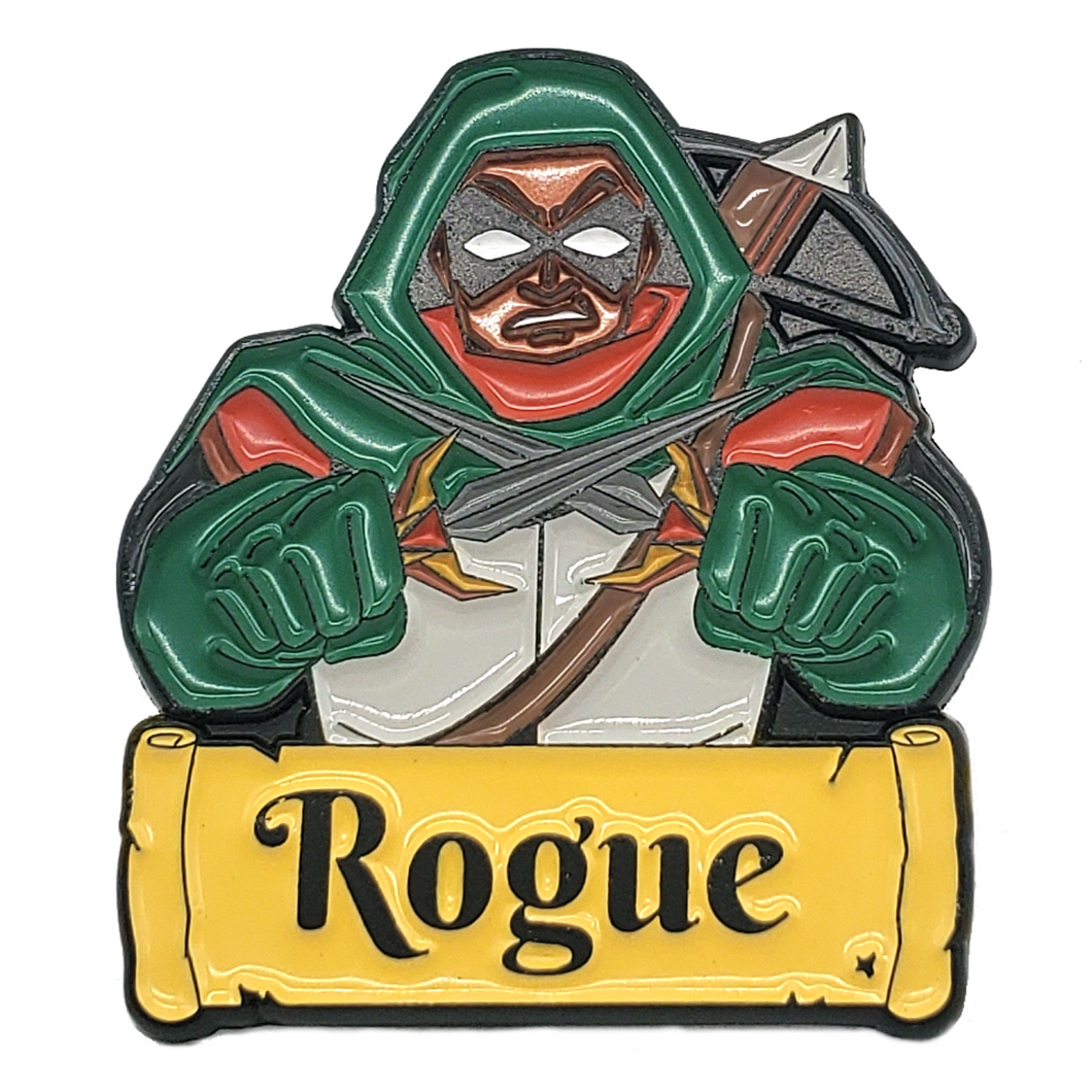 Old School Collectible Pins - Rogue