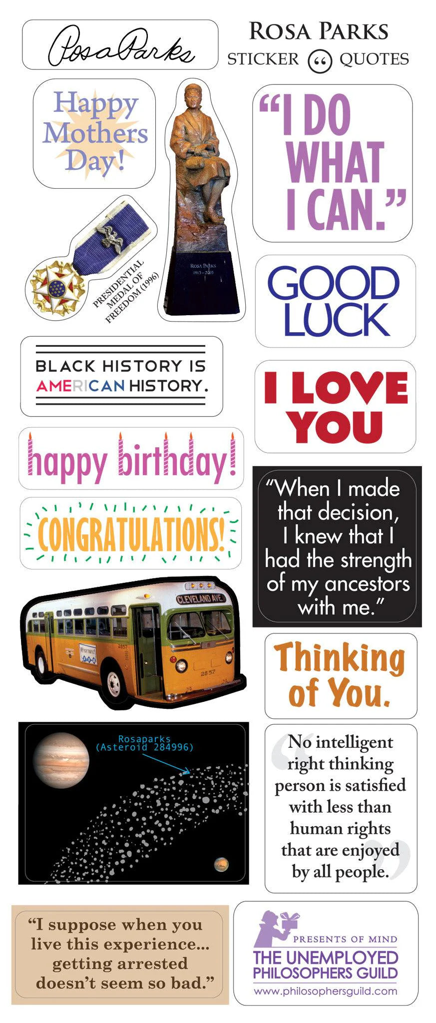 Rosa Parks Quotable Notable