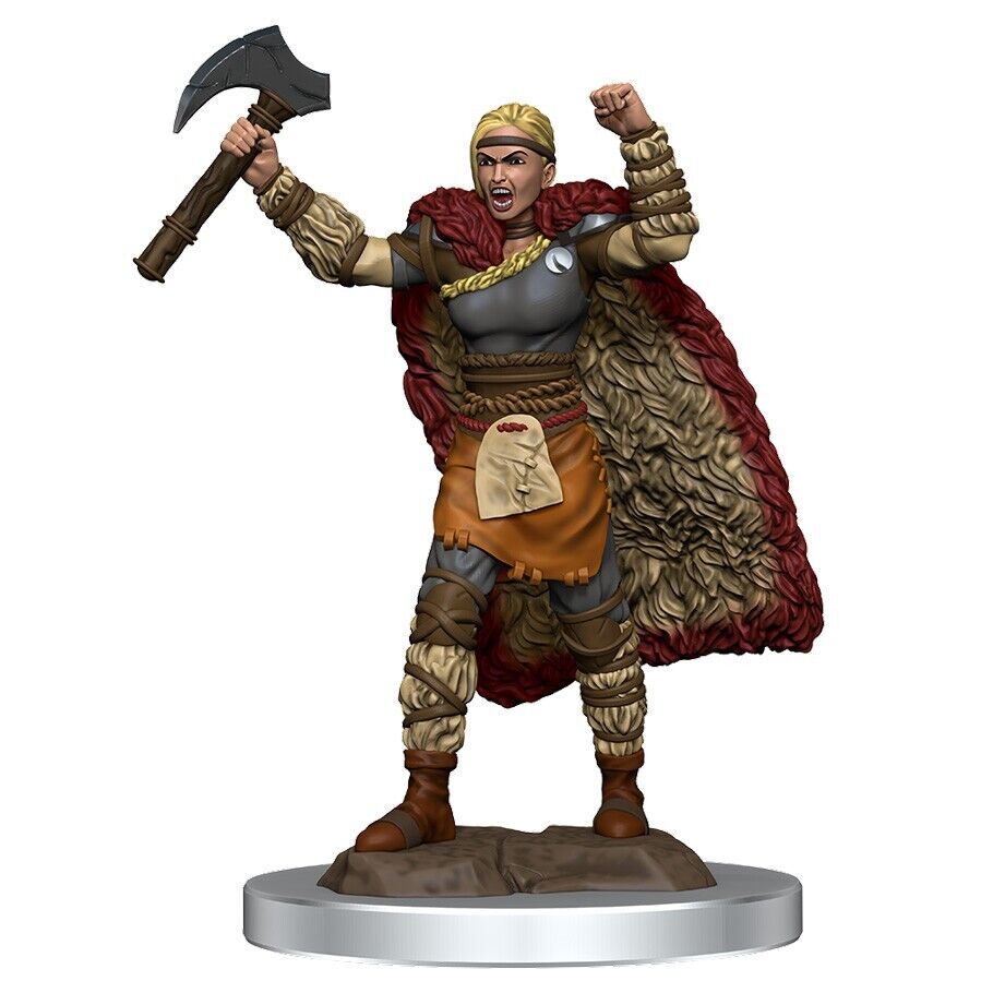 D&D Icons of the Realms Premium Figures: Female Human Barbarian