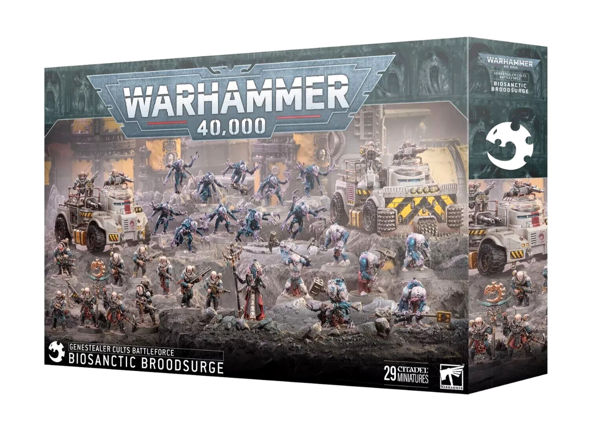 Warhammer 40k - Genestealer Cults Battleforce Biosanctic Broodsurge