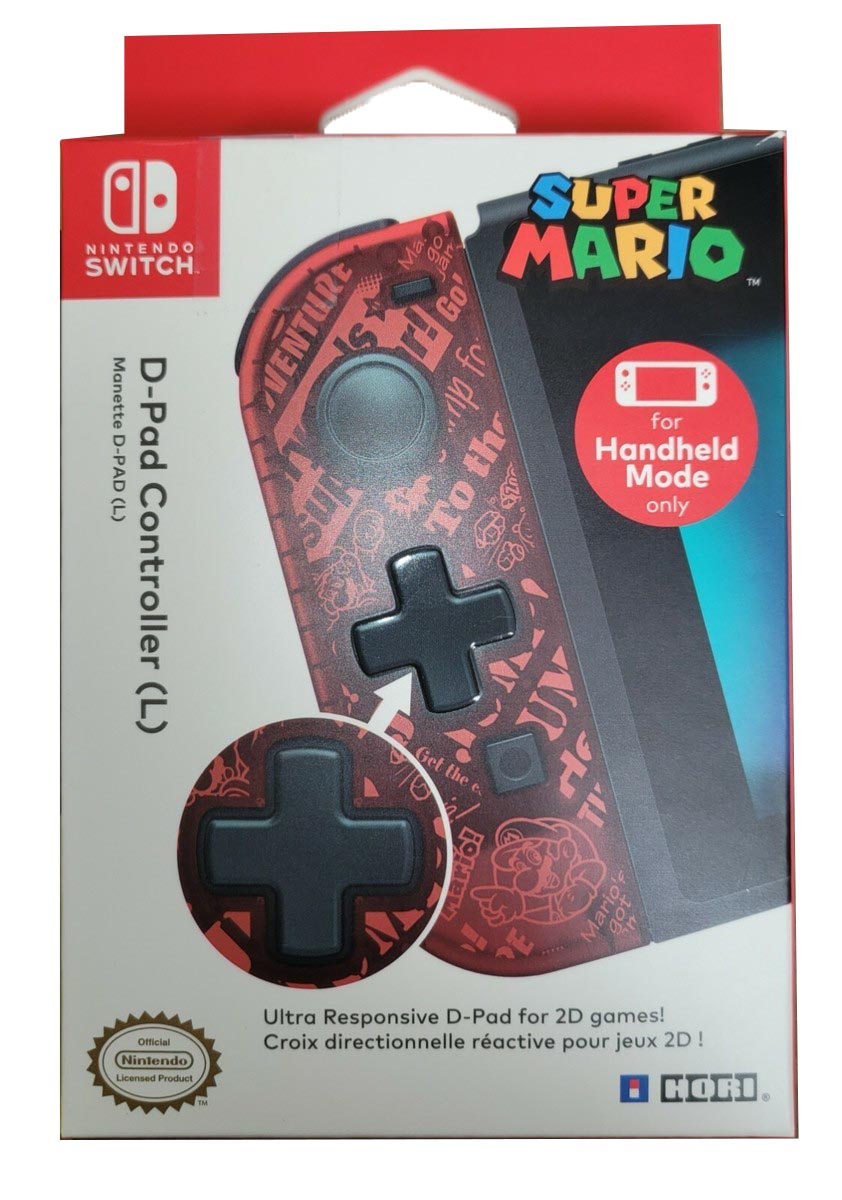 Super Mario D-Pad Controller (L) for Switch [Pre-Owned]